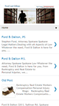 Mobile Screenshot of fordlawofficesspokane.com